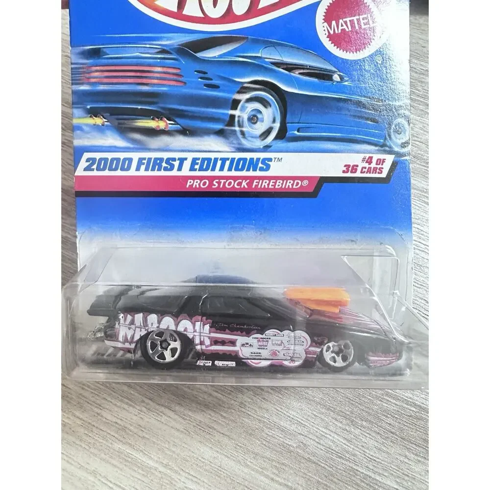 Hot Wheels 2000 First Editions 4/36 #64 Pro Stock Firebird Black w/ 5SPs H57